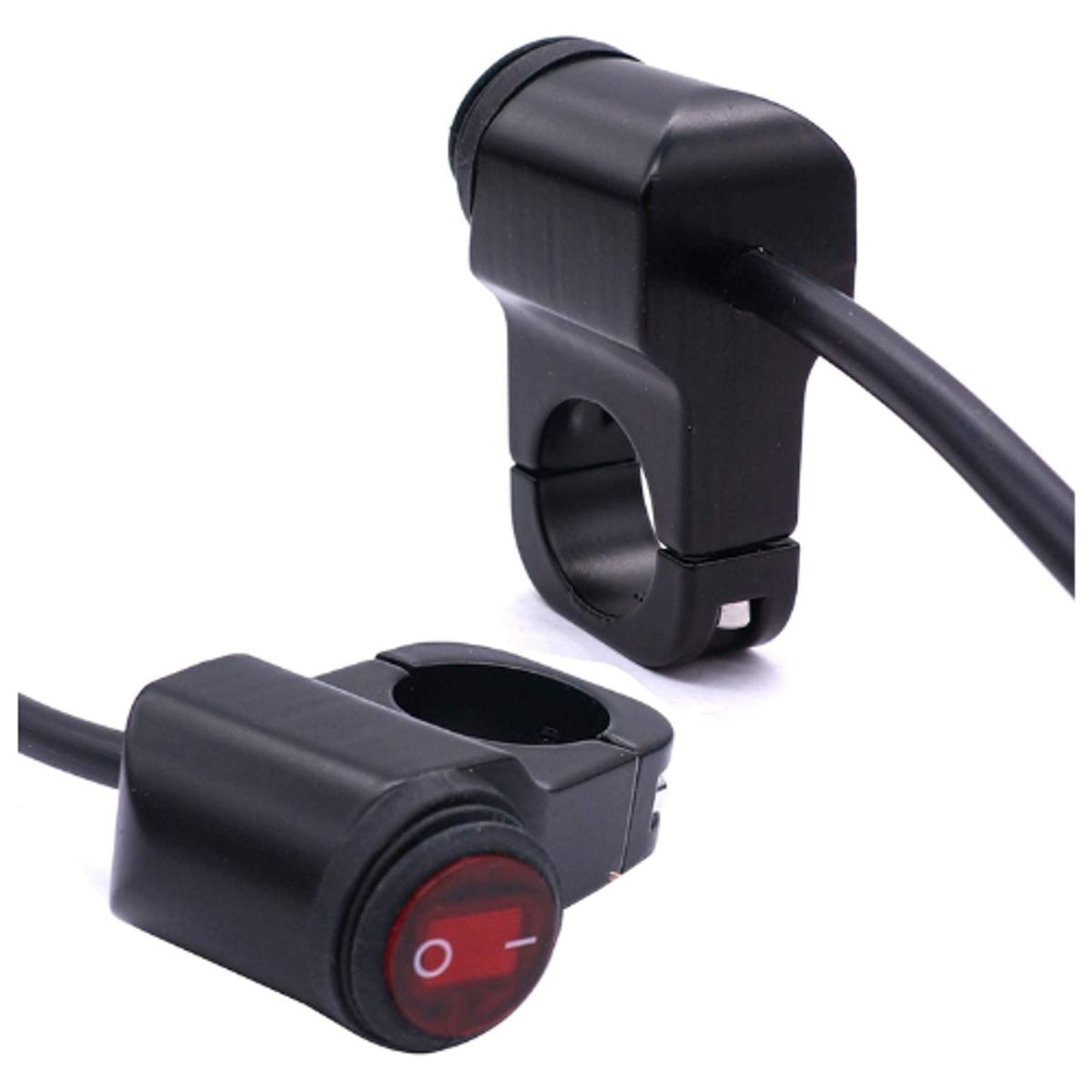 JET - INTERRUPTO ROJO PARA TIMON PARA MOTO 50CM 3 CABLES 12V