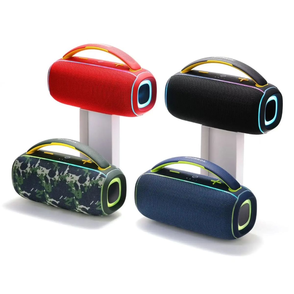 GENERICO - PARLANTE PORTÁTILES 20W X 2 BLUETOOTH CON TWS, LUCES RGB Y MÚLTIPLES MODOS DE REPRODUCCIÓN