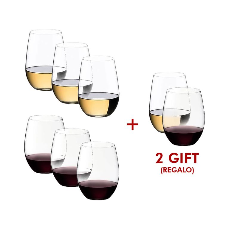 Vaso CabernetMerlot + ViognierChardonnay O set de 8 RIEDEL | Falabella Perú