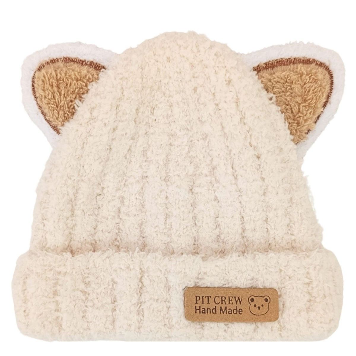 GENERICO - Gorro Bebé v2 - Pit Crew - 6-18 Meses - Crema