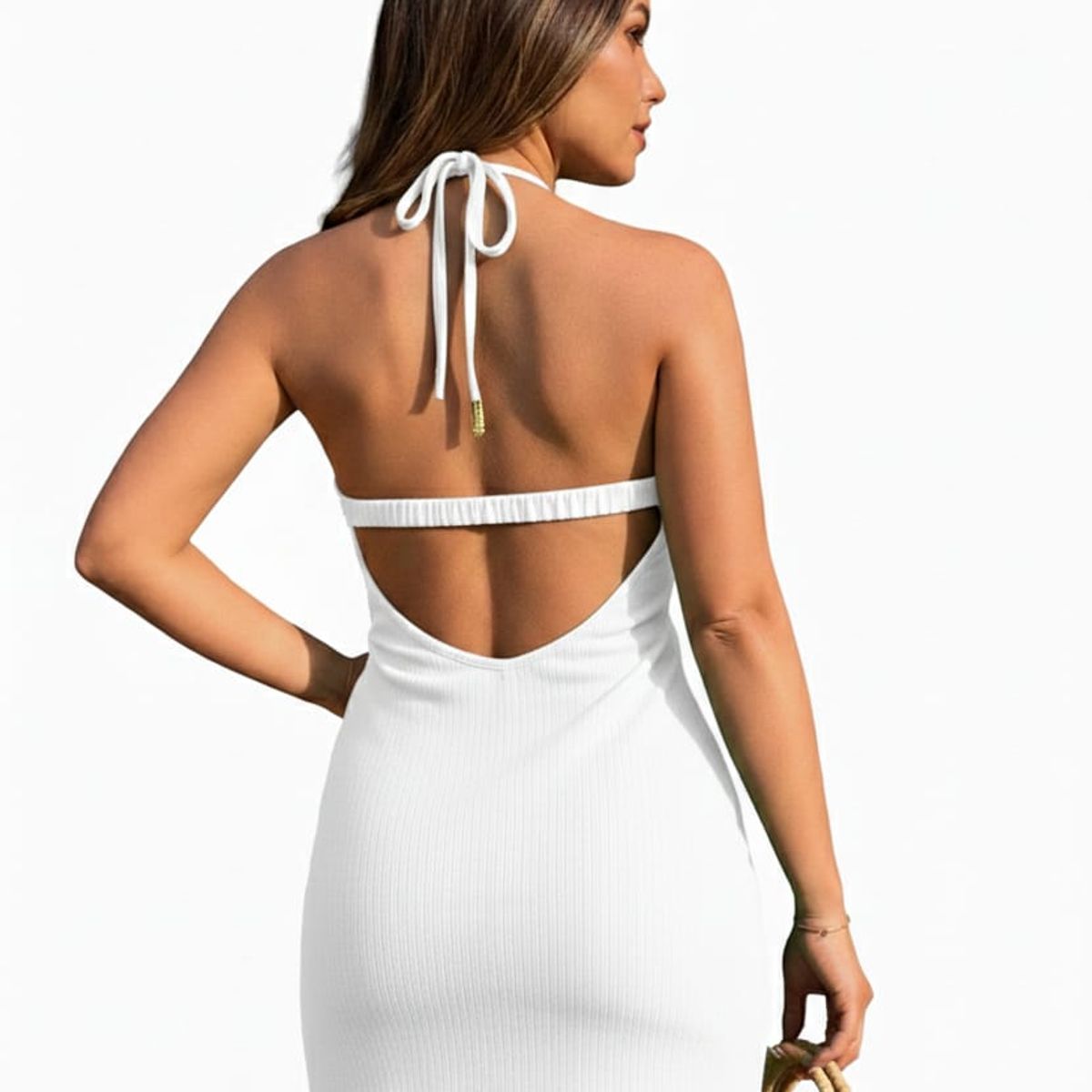 GENERICO - VESTIDO CORTO FRESCO Y LIGERO DE MUJER VERANIEGO