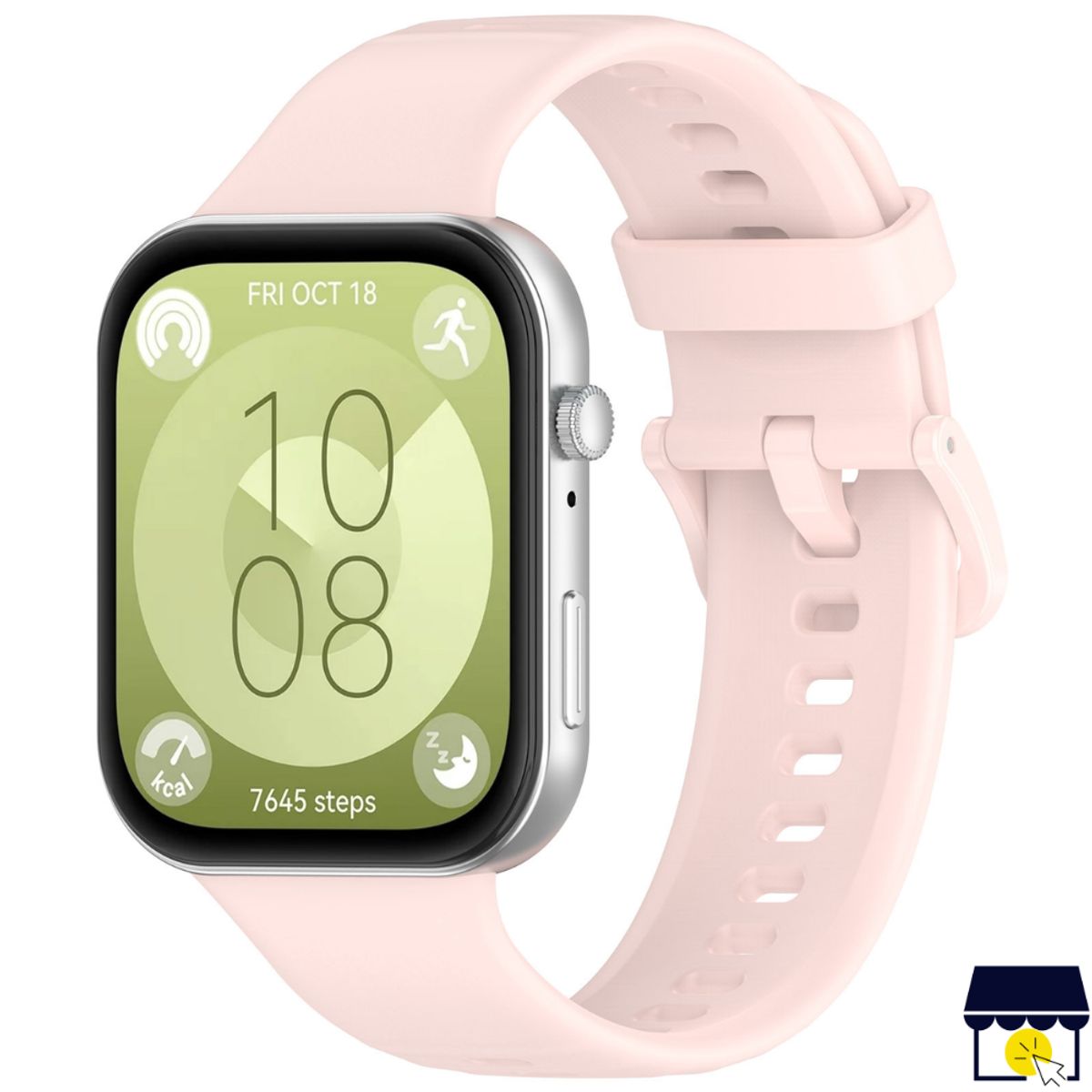 GENERICO - Correa de Silicona para Huawei Watch Fit 3 / Fit 4 / Fit 4 Pro - Rosa