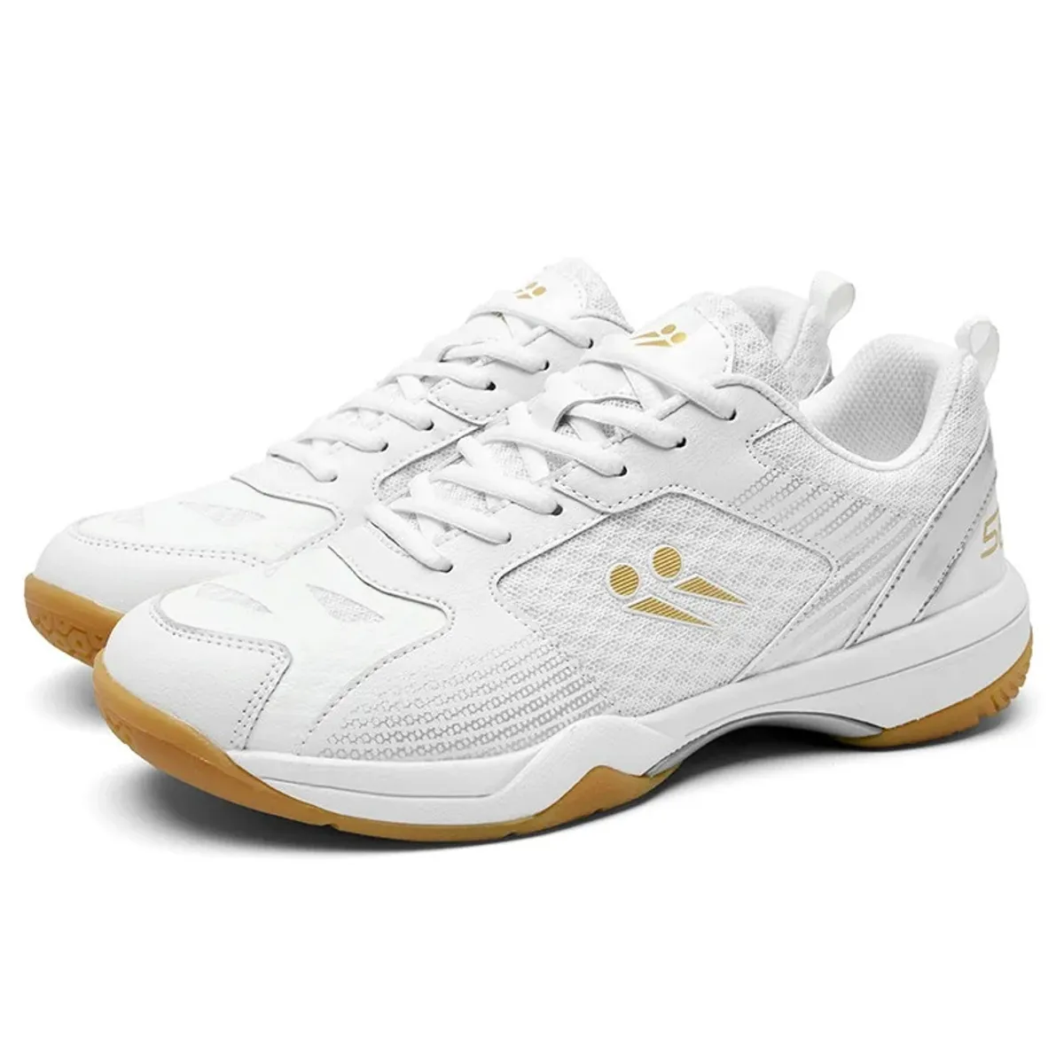 DANWEILE - Zapatillas deportivas informales de bádminton de malla para hombre y mujer