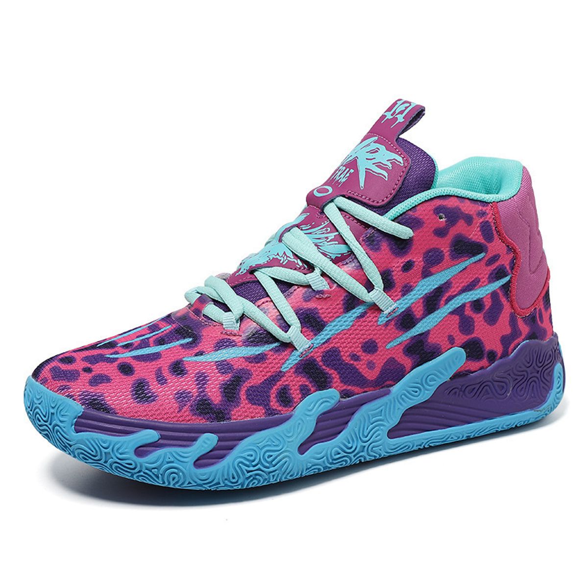 DANWEILE - Basketball Shoes Breathable Confortable Men Zapatos De Mujer -púrpura.