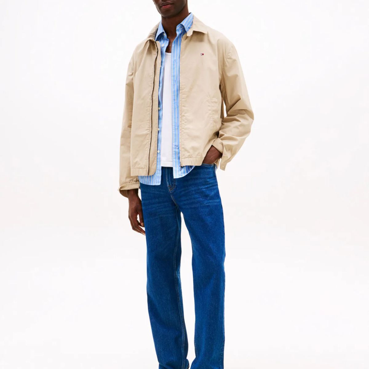 TOMMY HILFIGER - CASACA LIGHTWEIGHT COTTON IVY JACKET