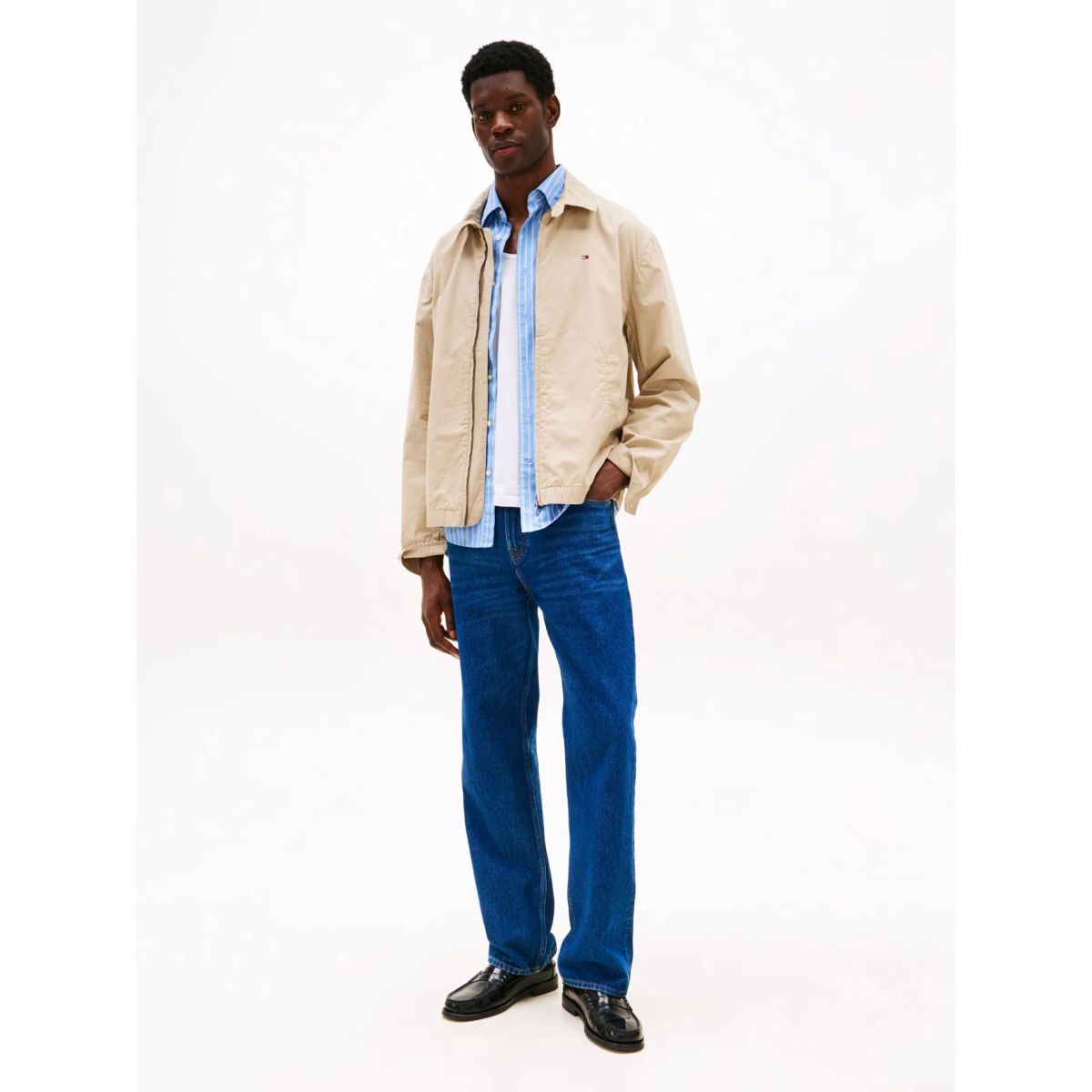 TOMMY HILFIGER - CASACA LIGHTWEIGHT COTTON IVY JACKET