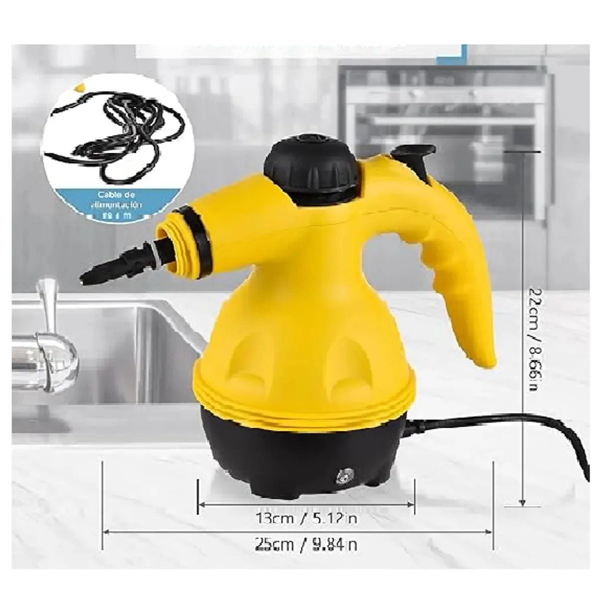 OEM - LIMPIADOR A VAPOR PORTATIL MULTIFUNCIONAL  STEAM CLEANER
