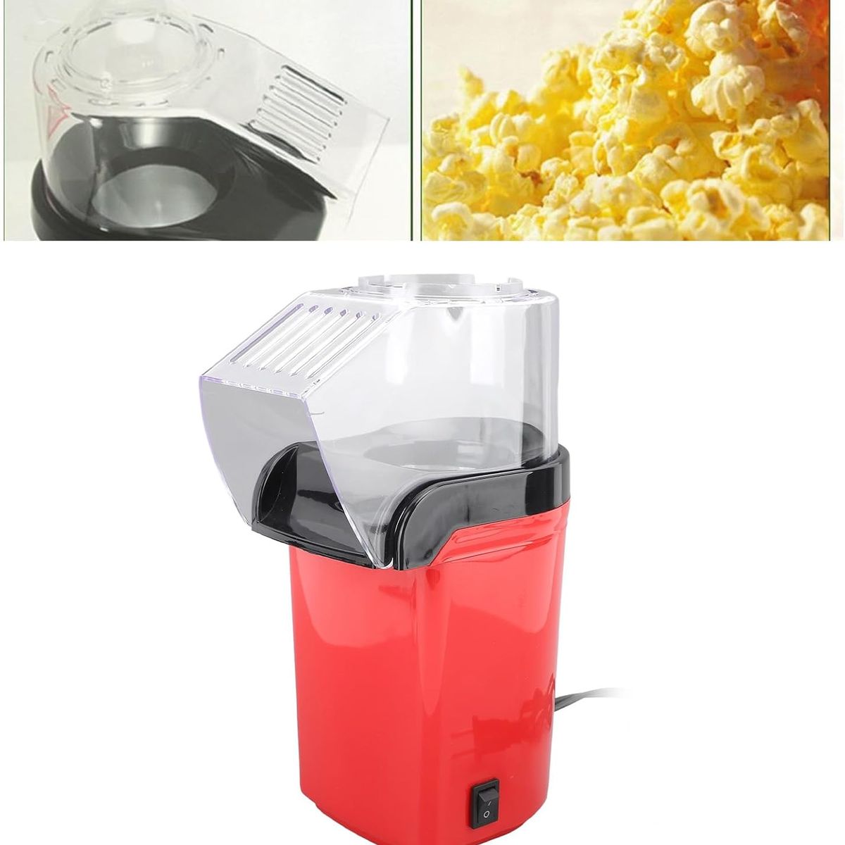 OEM - Popcorn Maker Saludable El Snack Perfecto sin Aceite para Toda la Familia