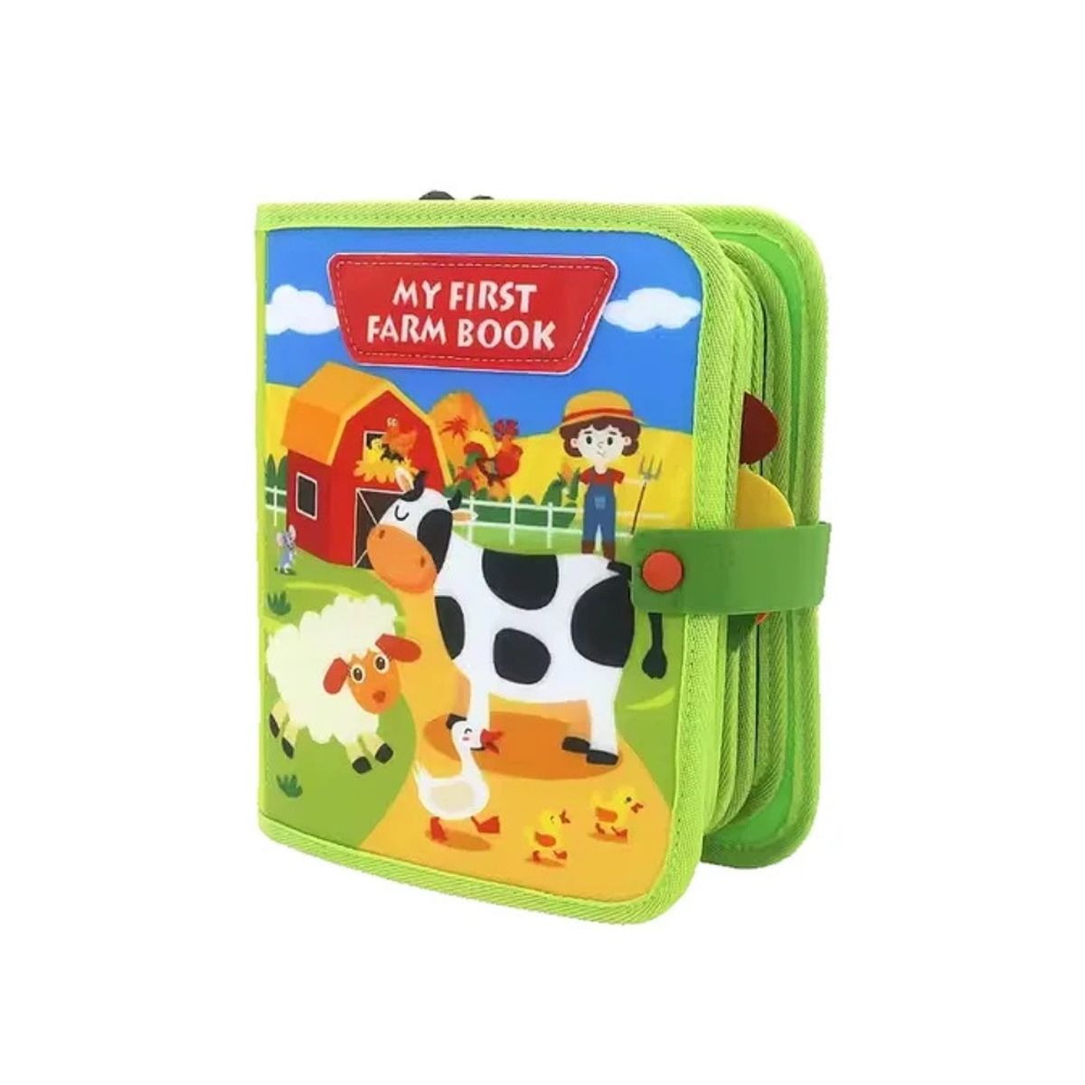 GENERICO - Divertido Libro de Granja Juguete Educativo Montessori 
