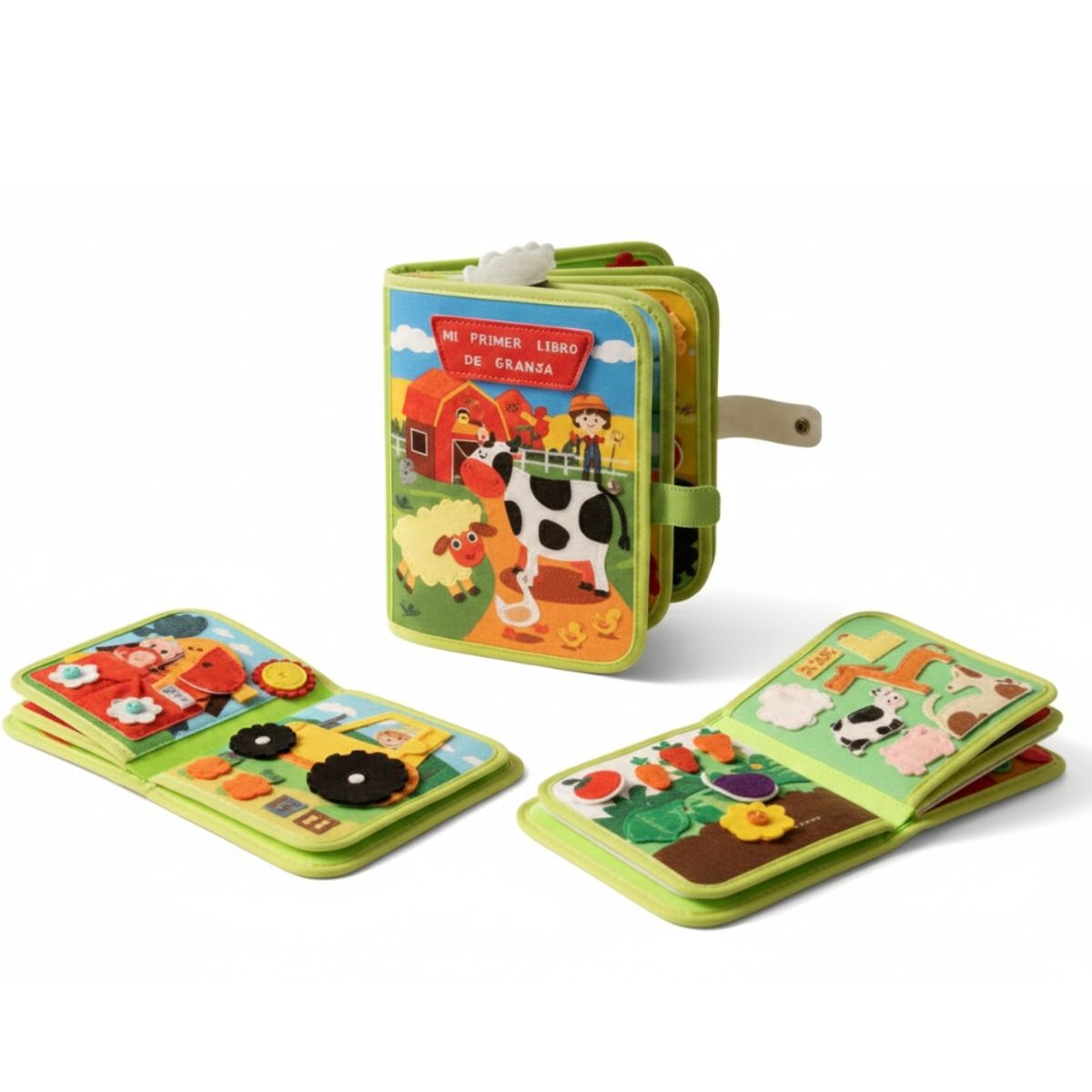 GENERICO - Divertido Libro de Granja Juguete Educativo Montessori 