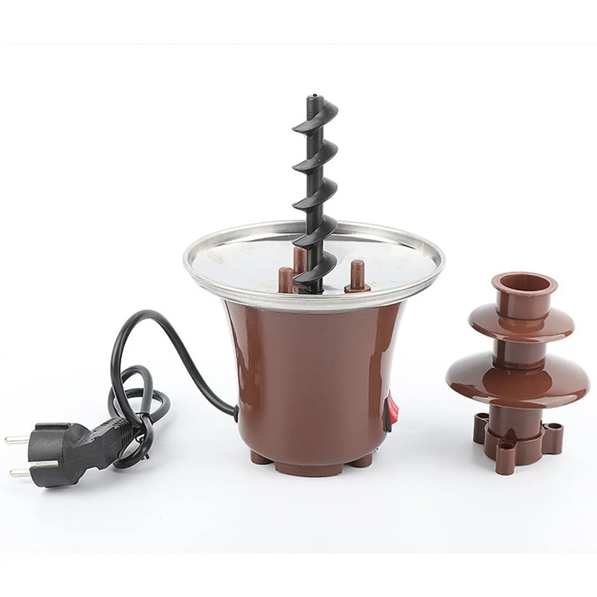 OEM - Máquina Cascada de Chocolate y Queso - 3 Pisos para Postres y Snacks