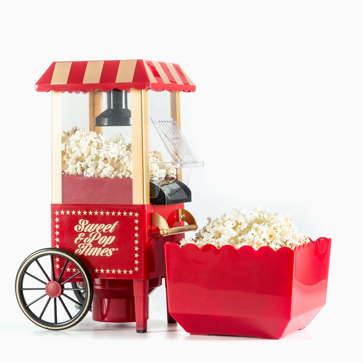 OEM - Máquina de Palomitas Pop Corn Portátil - Diseño Retro para Hogar y Fiestas