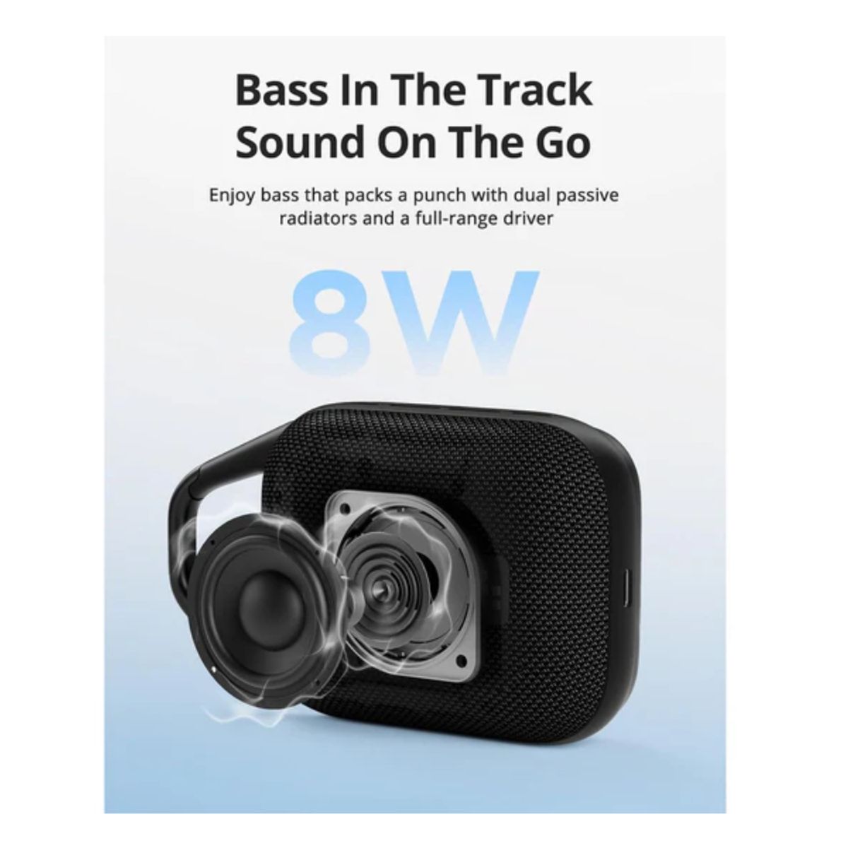 TRONSMART - Parlante Bluetooth Portátil Tronsmart Mirtune H1 IPX7