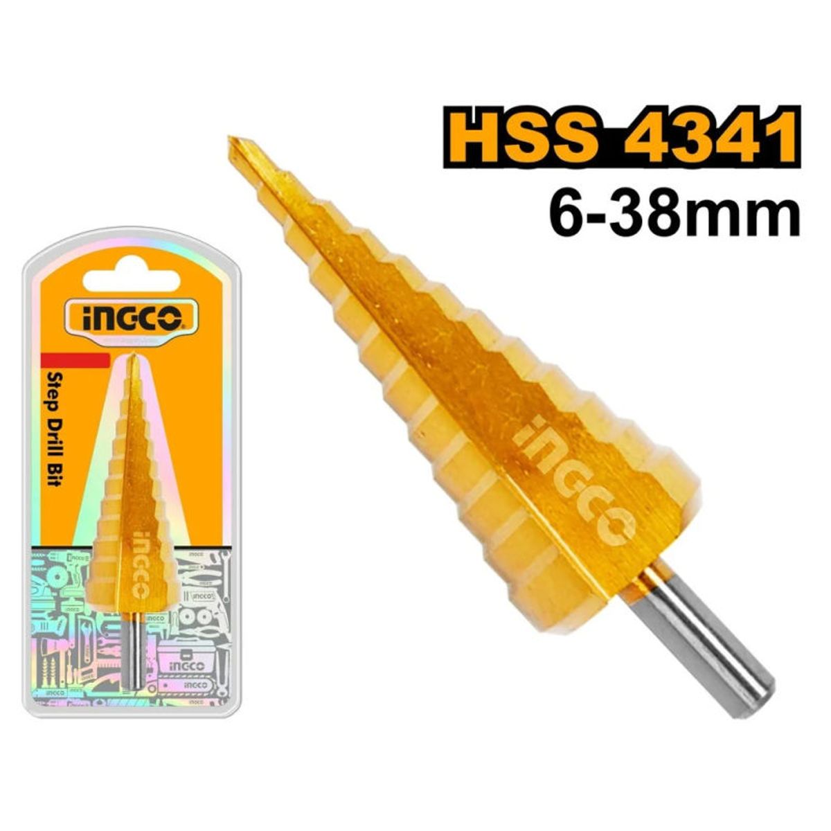 INGCO - Broca Escalonada 6-38mm INGCO AKSDS63803