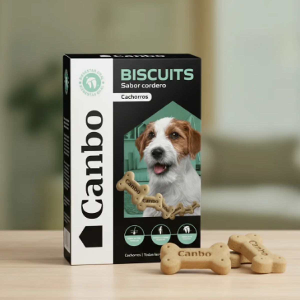 GENERICO - Canbo Biscuits Cachorros  Snack desde Cachorros - 200 gr