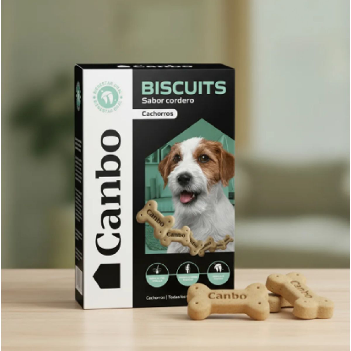 GENERICO - Canbo Biscuits Cachorros  Snack desde Cachorros - 200 gr