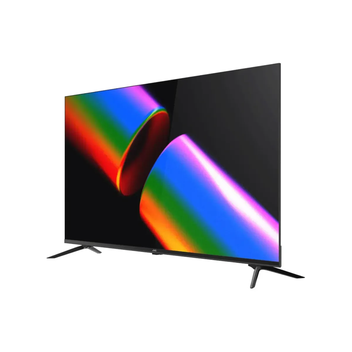 GENERICO - Televisor JVC 50" QLED Google TV 4K 50KM758 2025 + Rack + Antena