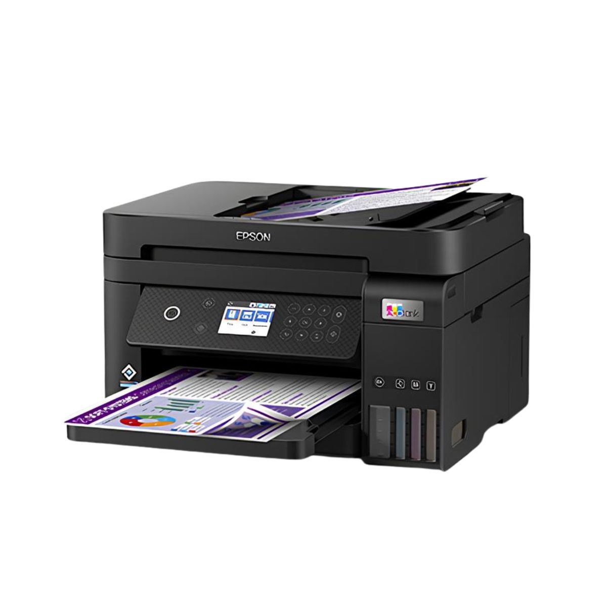 EPSON - Impresora Multifuncional EPSON ECOTANK L6270 USB+RED+WIFI
