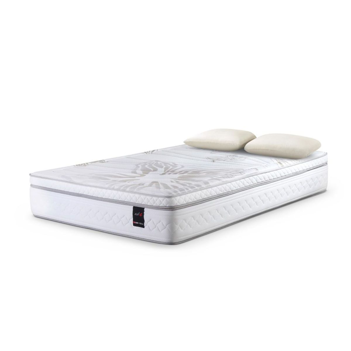 ROSEN - Colchón Art 4 Queen + 2 Almohadas Memory Max