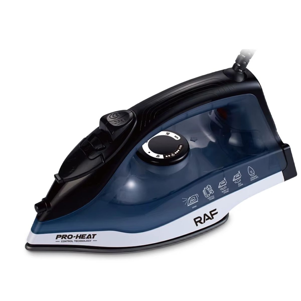 RAFF - Plancha de Vapor RAF Placa Cerámica 1200W R11222L