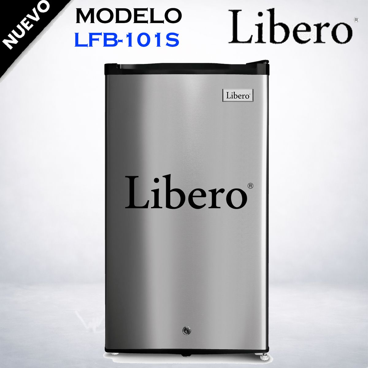 LIBERO - FRIGOBAR INOX 100LT LIBERO LFB-101S