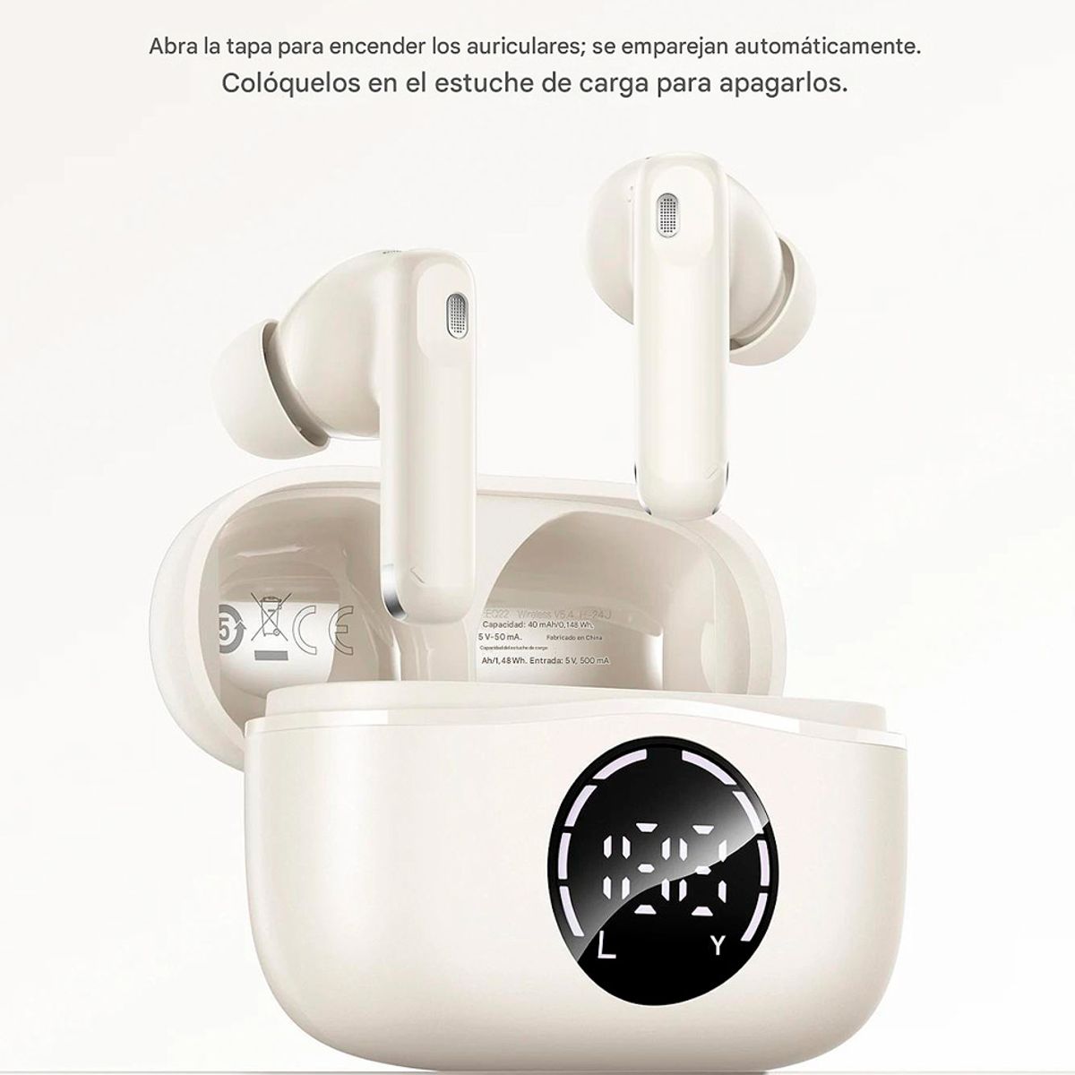 HOCO - Audífonos Bluetooth 5.4 Hoco EQ22 Tws Anc Estuche De Carga