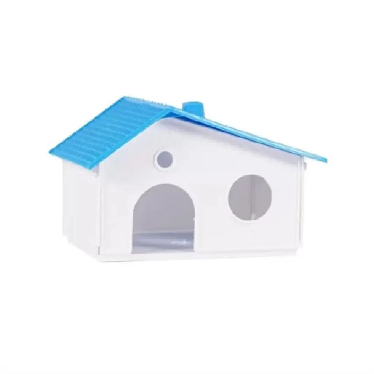 GENERICO - Casa Para Hamster De Plástico Para Jaula Rosado Refugio Cómodo Y Seguro
