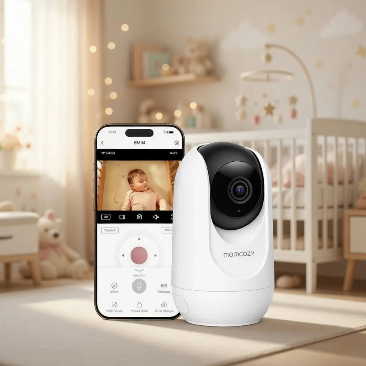 MOMCOZY - Monitor de bebe Momcozy BM04