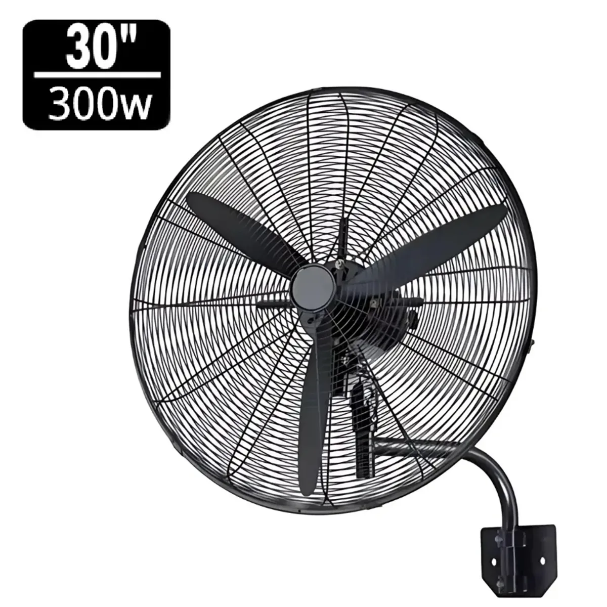 GENERICO - Ventilador Industrial 2 En 1 Premium 30 Pulgadas 300W –pared