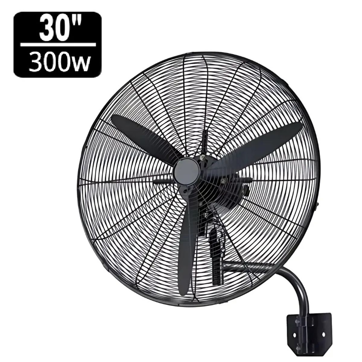 GENERICO - Ventilador Industrial 2 En 1 Premium 30 Pulgadas 300W –pared