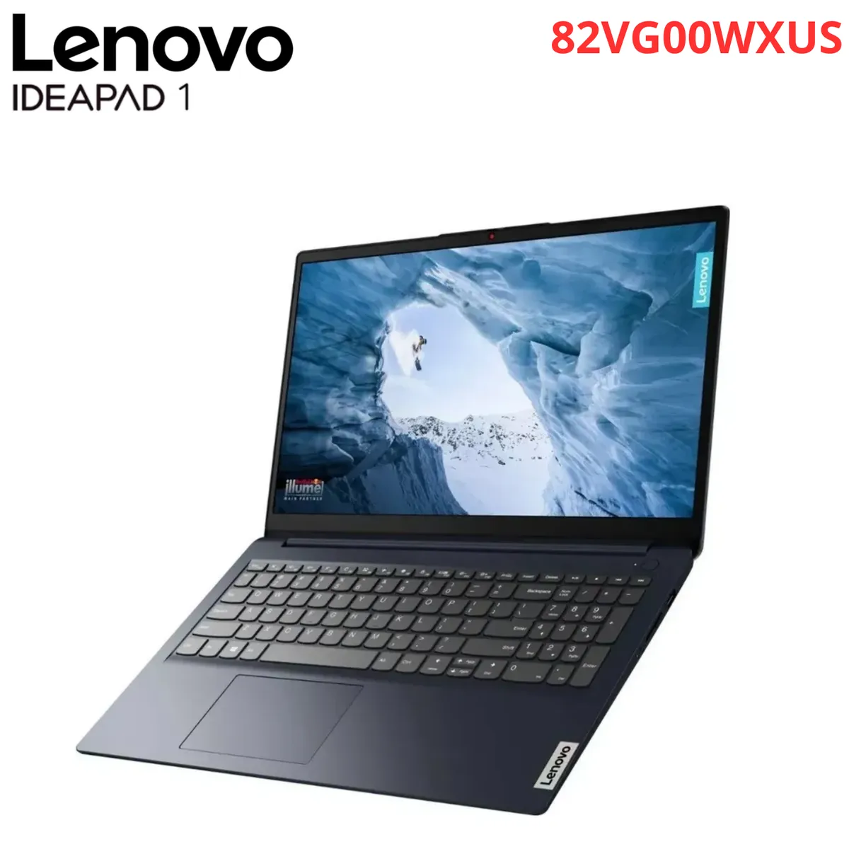 LENOVO - Laptop Lenovo Ideapad 1 15AMN7 AMD Ryzen 5-7520U 8GB RAM 256GB SSD 15.6" FHD  - 82VG00WXUS