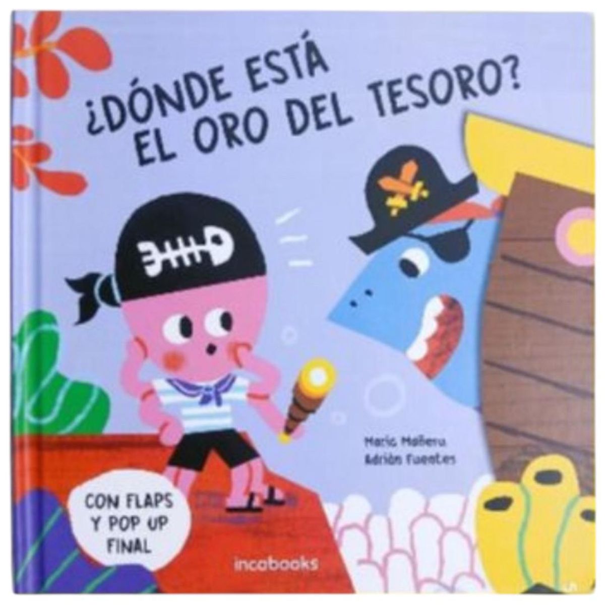 GENERICO - Libro infantiil ¿Dónde está el oro del tesoro