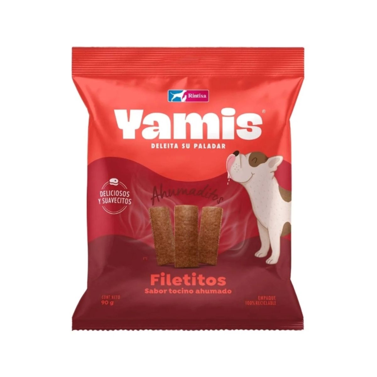 PREMIUM - Yamis Snack Filetitos Sabor Tocino Ahumado 90 gr