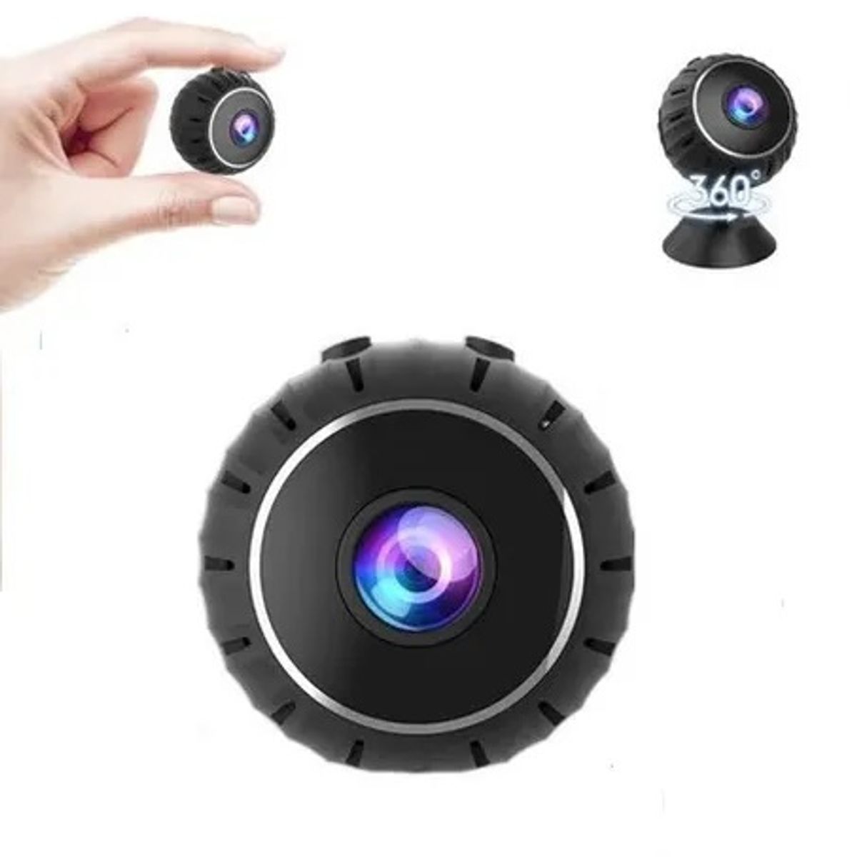 SEISA - Camara Wifi Oculta Full Hd 1080p NEGRO