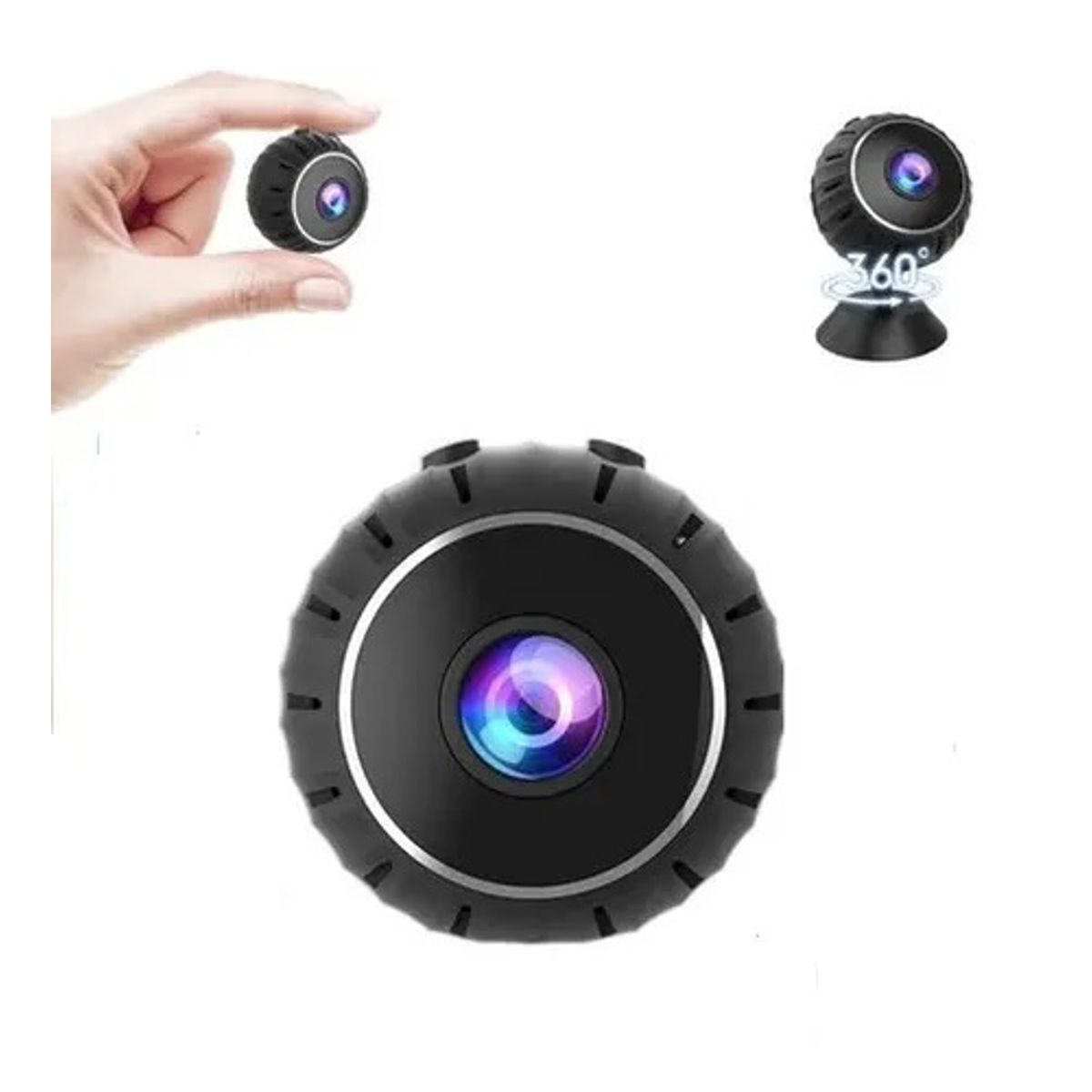 SEISA - Camara Wifi Oculta Full Hd 1080p NEGRO