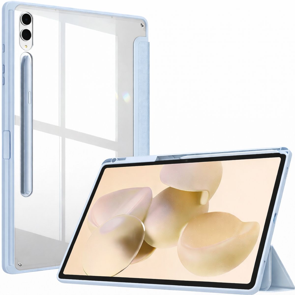 GENERICO - FUNDA IMANTADA 360 SAMSUNG TAB S9 FE CELESTE
