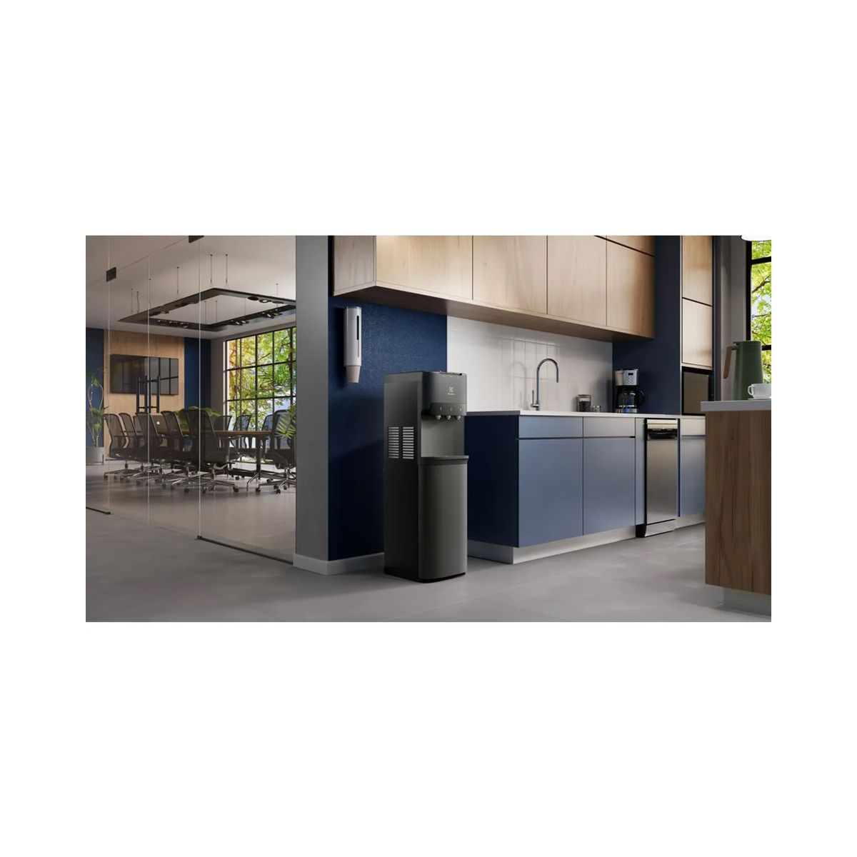 ELECTROLUX - Dispensador de Agua Electrolux Pure Sense con Botellón Oculto Negro ED30SRBL