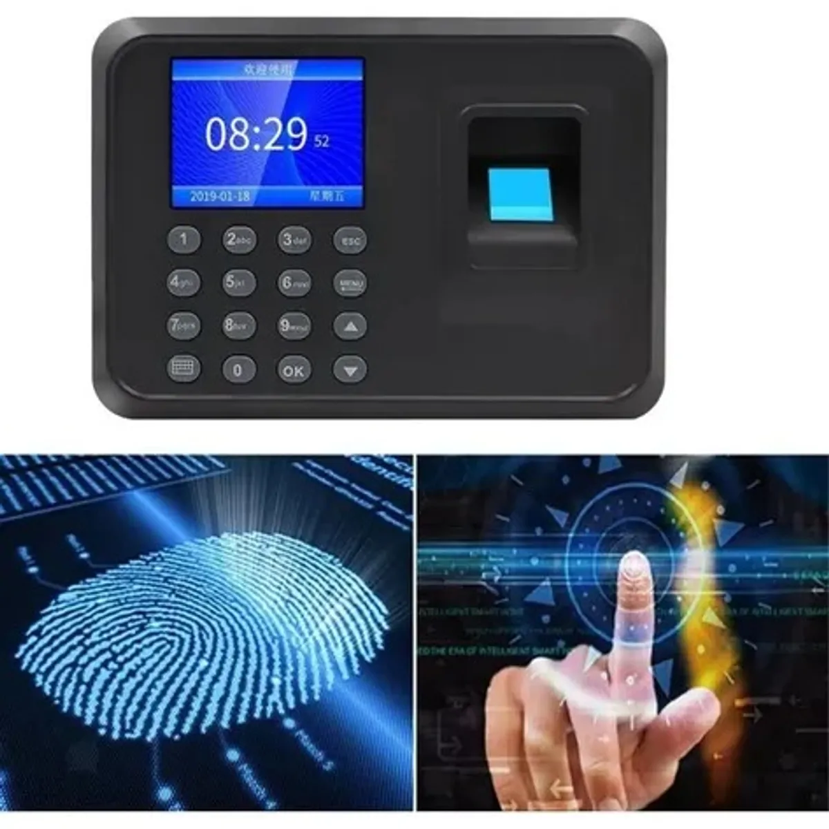 OEM - Huellero Biométrico Digital para Registro de Asistencia 100,000 Registros