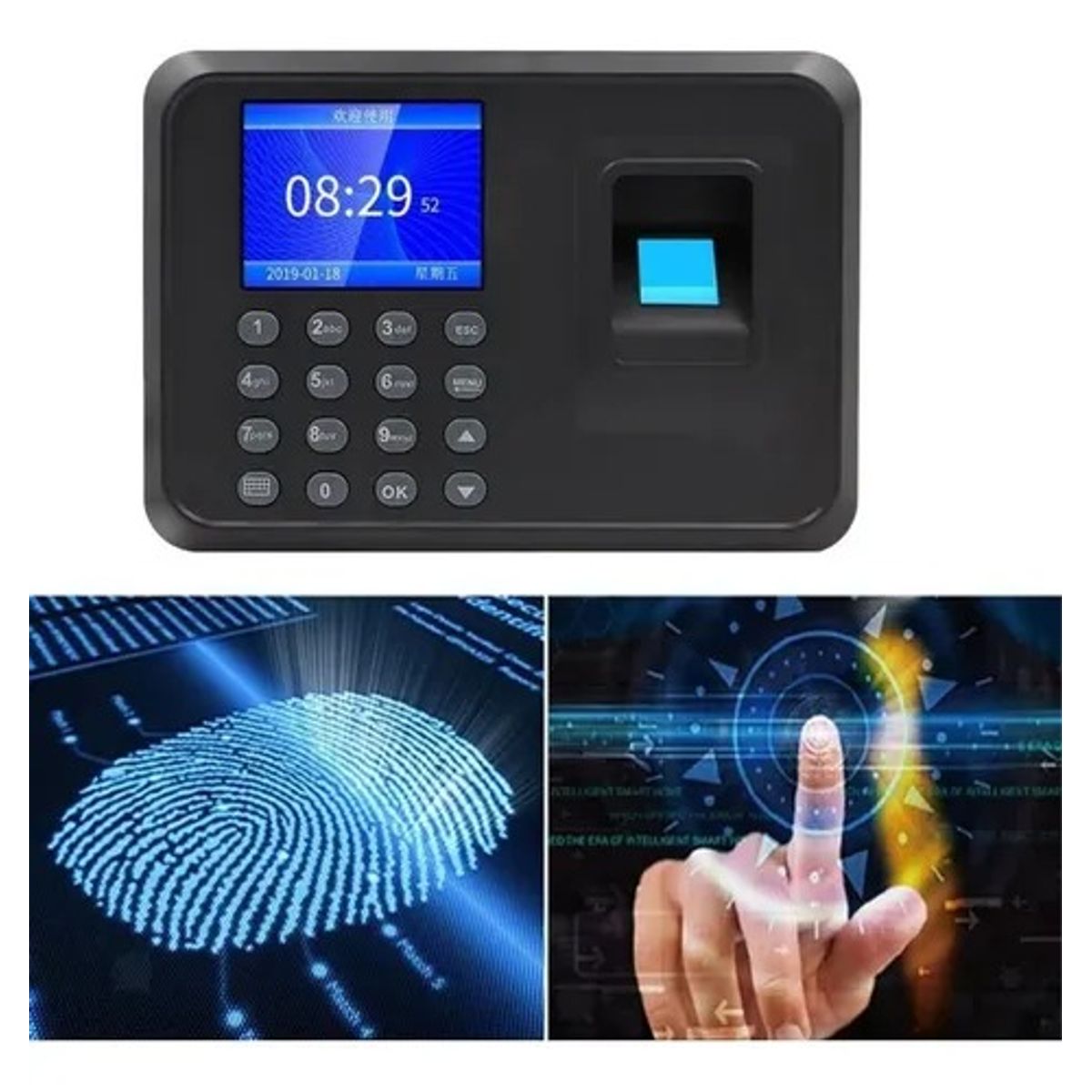 OEM - Huellero Biométrico Digital para Registro de Asistencia 100,000 Registros