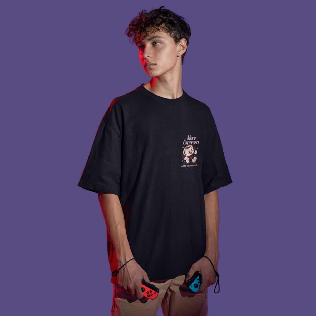 GENERICO - Polo oversize streetwear - ECLIPSE