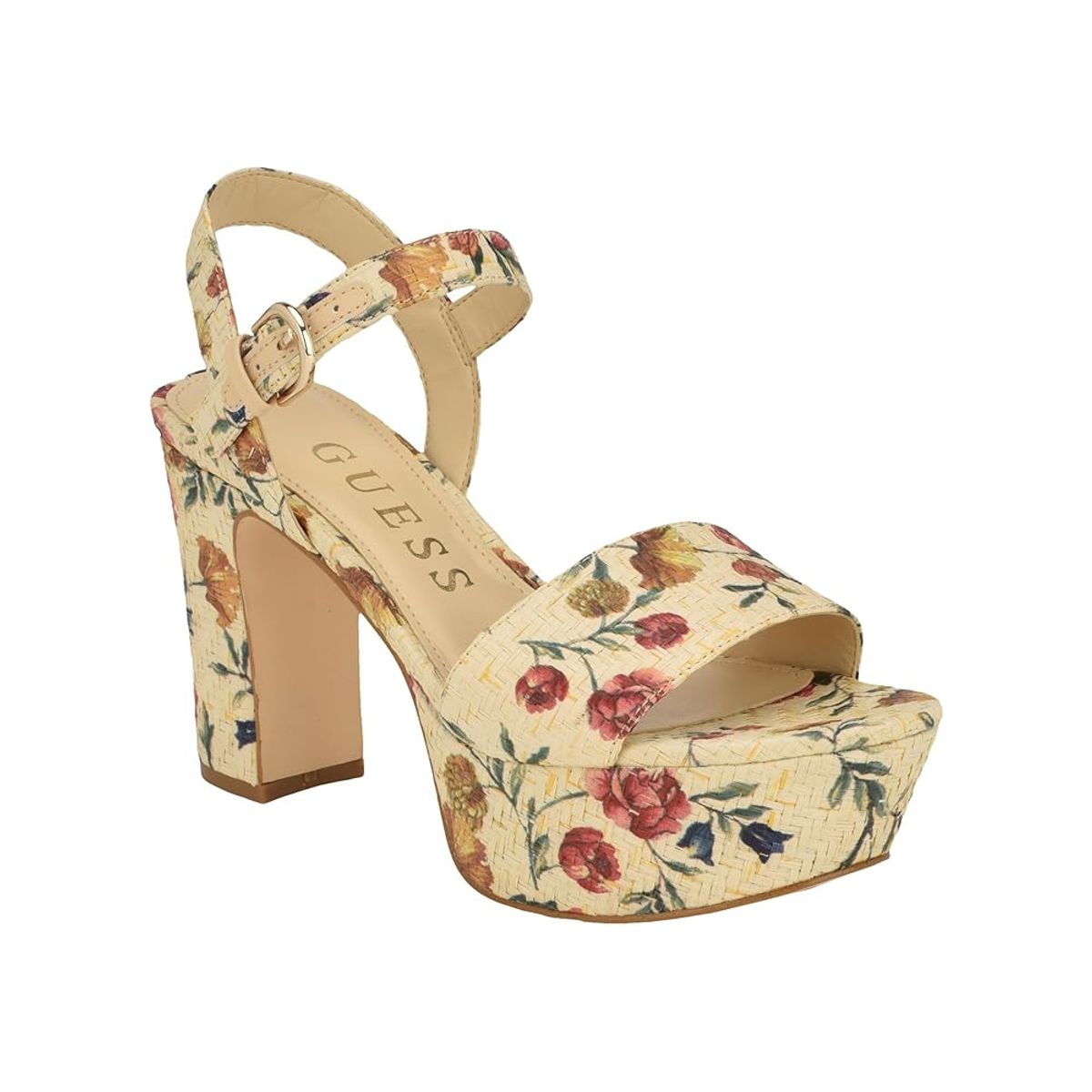 GUESS - Sandalia GUESS Dama Haldem Flores Talla 6