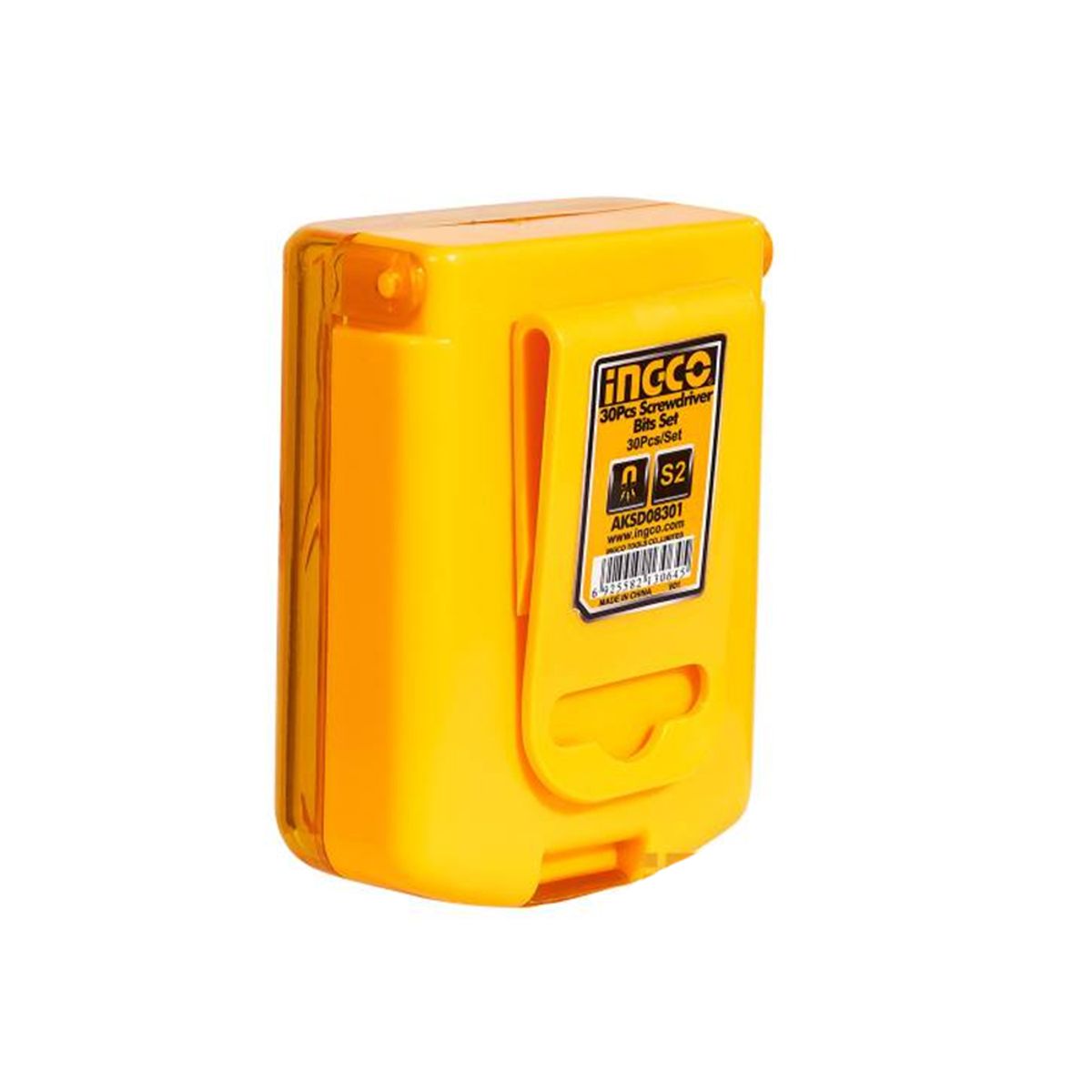 INGCO TOOLS - SET 30 PUNTAS DE IMPACTO PARA ATORNILLAR IMANTADAS CON EXTENSIÓN INGCO 25MM AKSD68303