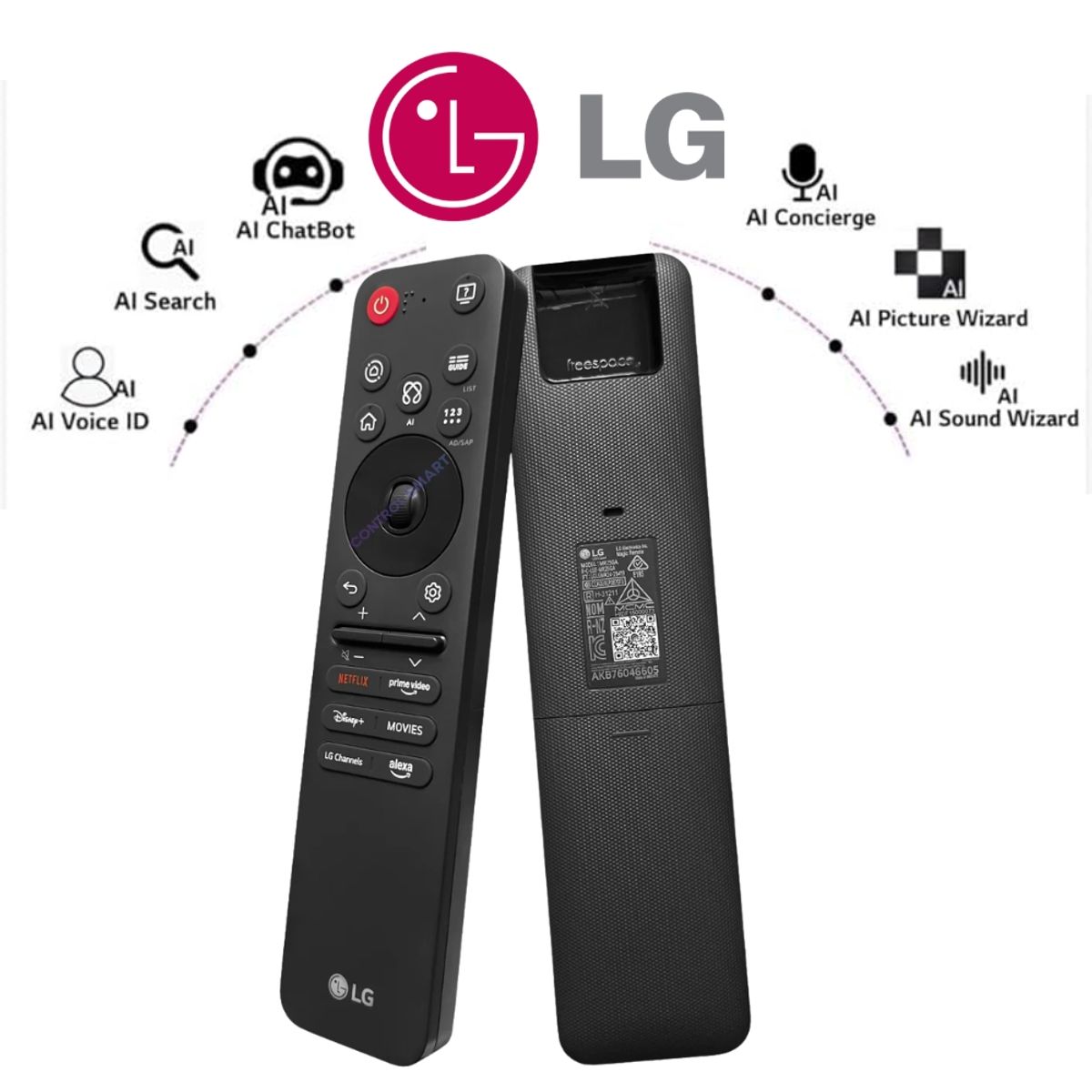 LG - CONTROL REMOTO AI MAGIC LG MOD MR25GA