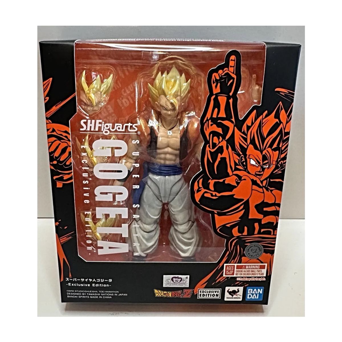BANDAI - SH Figuarts Gogeta Fusion Reborn Ssj Exclusivo NYCC 2025