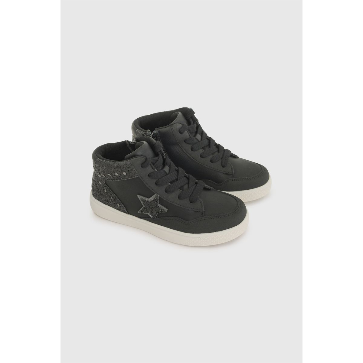 COLLOKY - Zapatilla Casual Kid Niña Negro