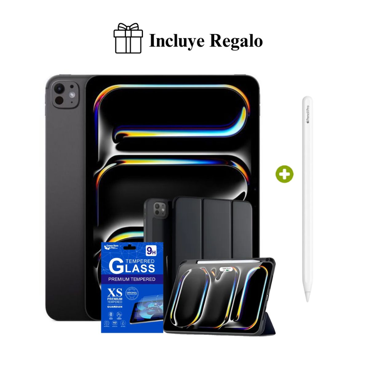 APPLE - iPad Pro 13″ Chip M5 256GB Wi-Fi – Modelo 2025 Space Black + Regalo + Pencil Pro