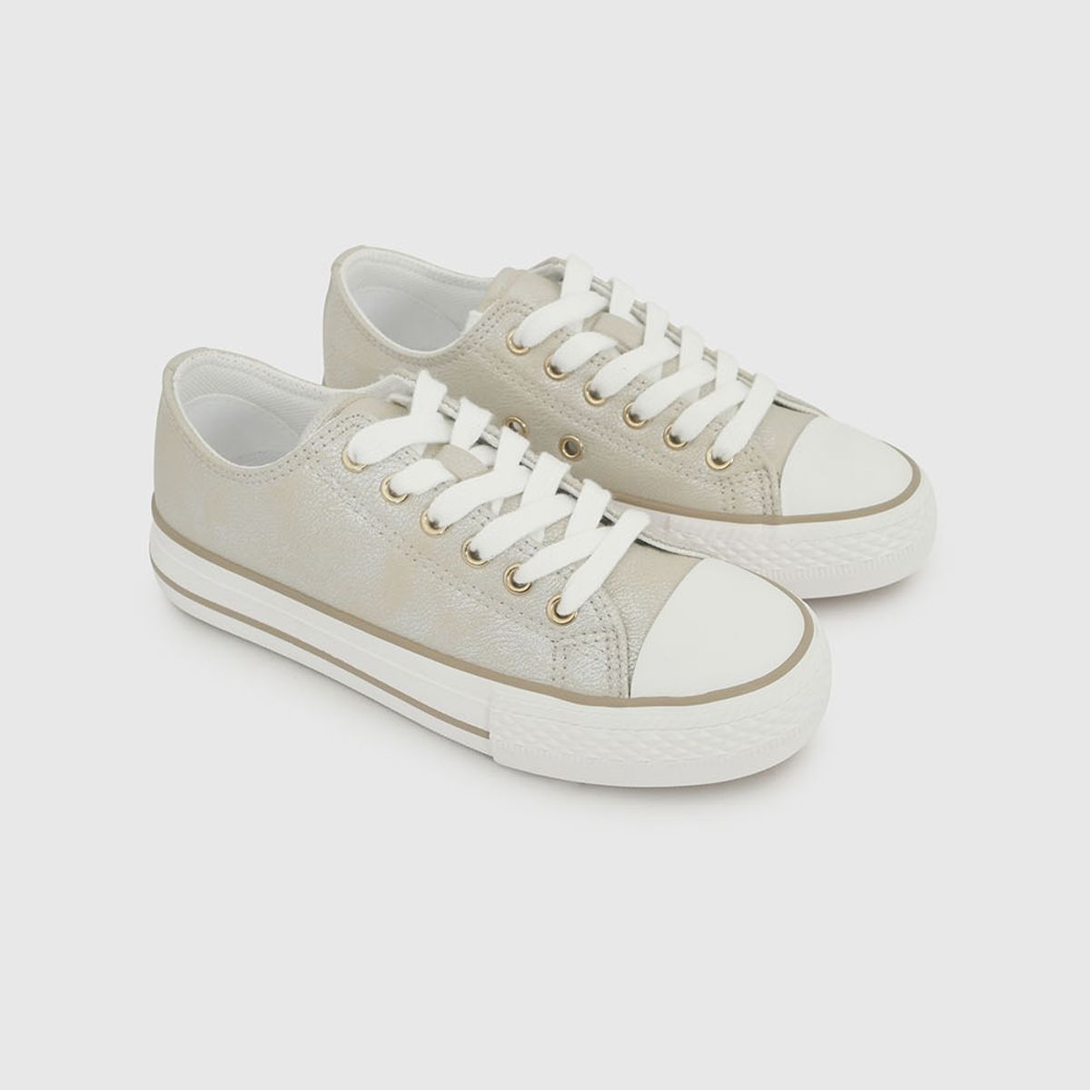 COLLOKY - Zapatilla Casual Kid Niña Dorado