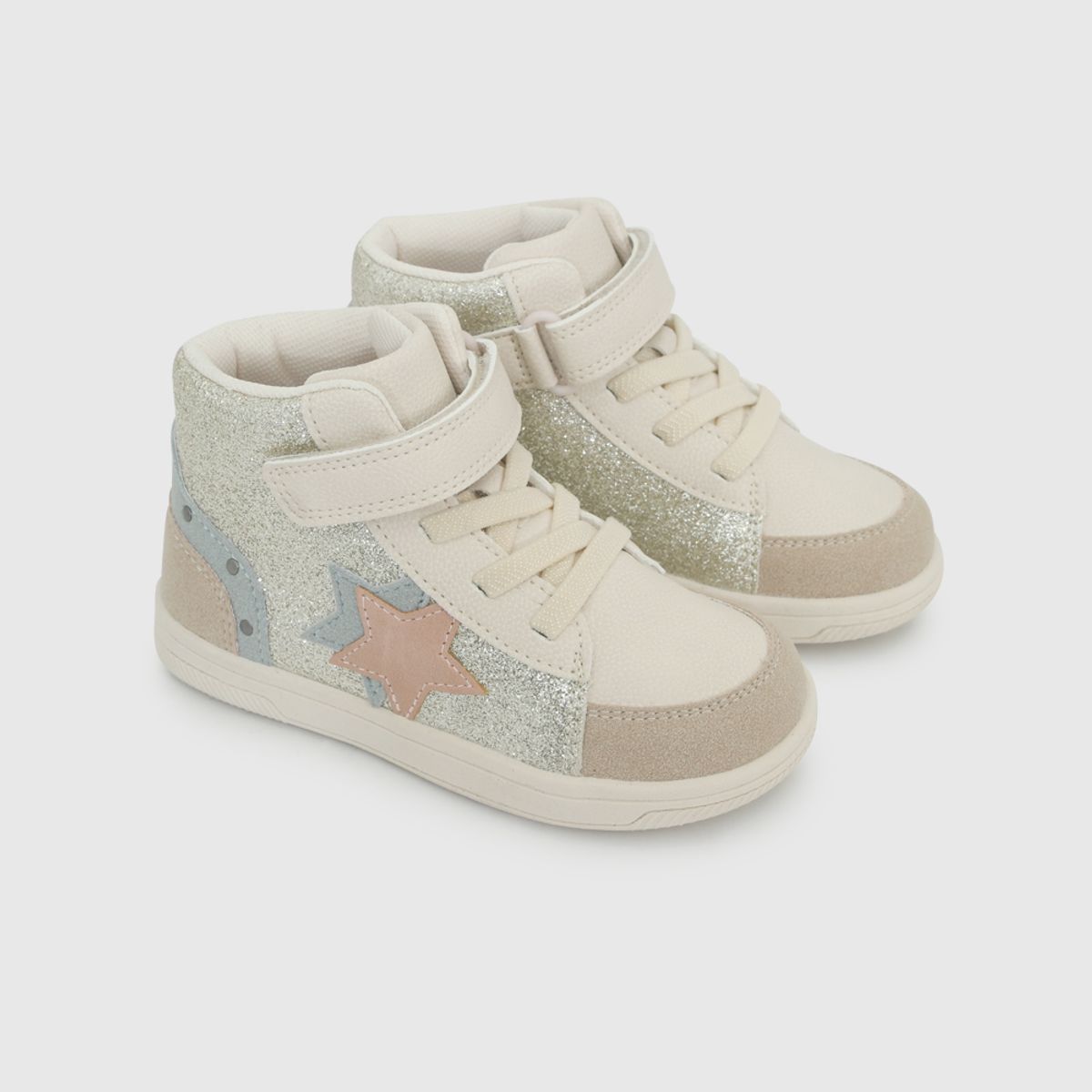 COLLOKY - Zapatilla Casual Caminante Niña Beige