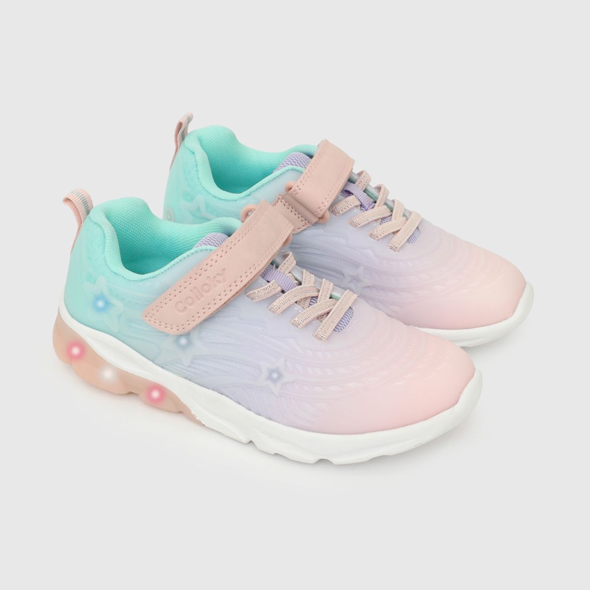 COLLOKY - Zapatilla Luces Kid Niña Multicolor