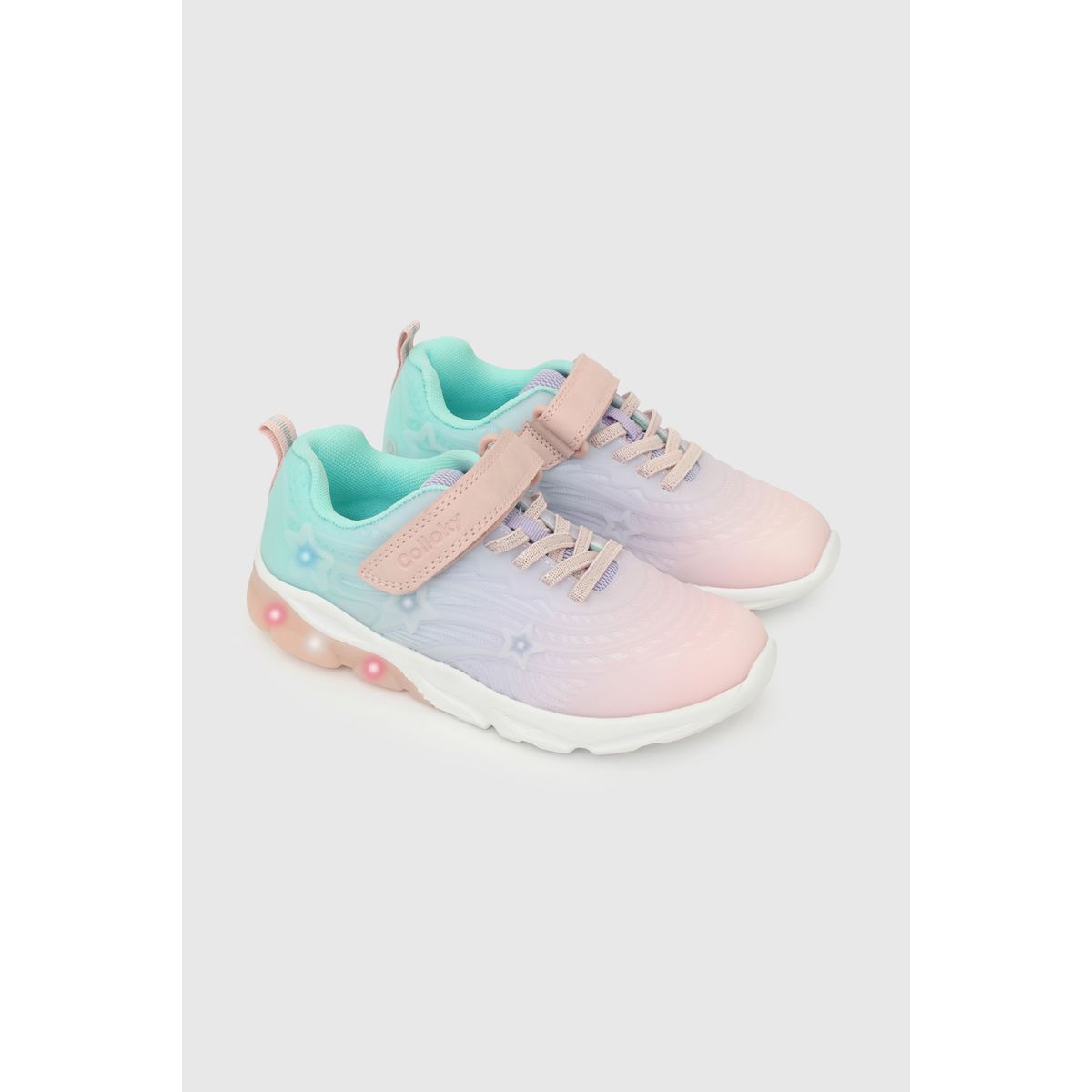 COLLOKY - Zapatilla Luces Kid Niña Multicolor